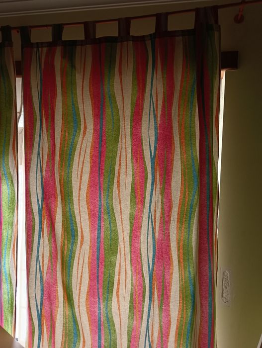 Cortinados coloridos