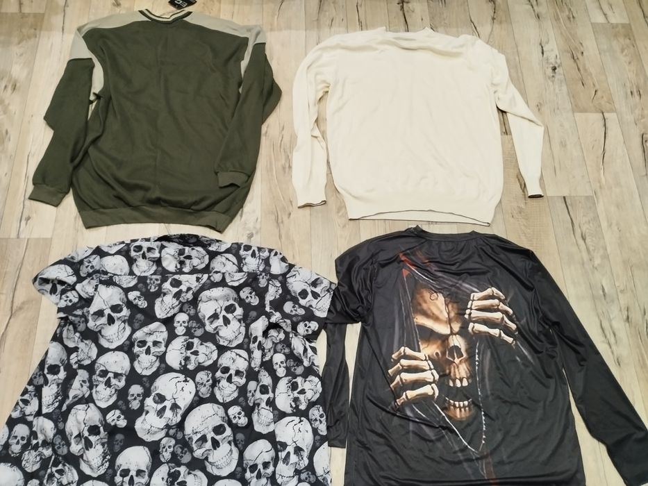 Чоловічий светр великого розміру