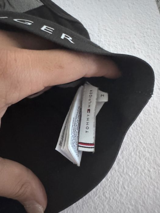 Top  preto Tommy Hilfiger