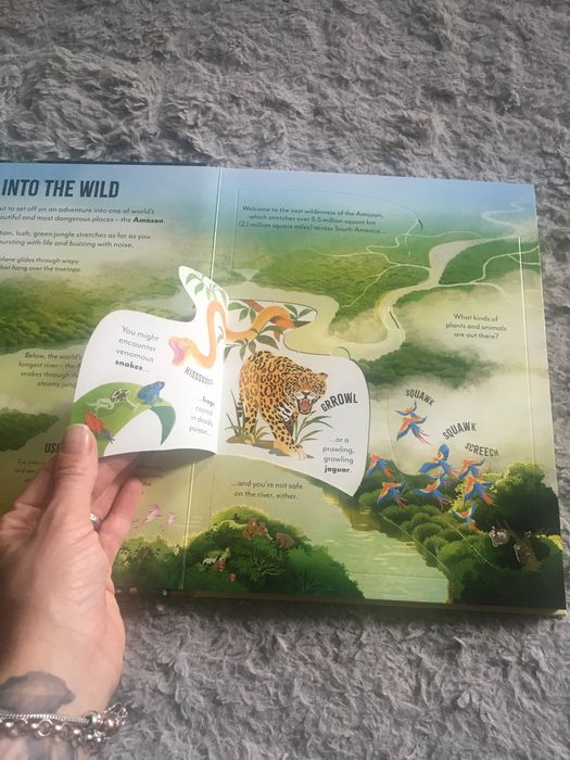 Ksiazka po angielsku na dzieci Amazonia