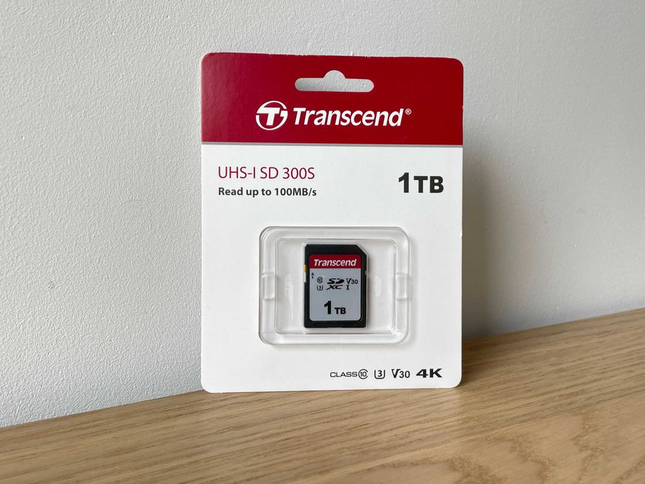 Karta Transcend SD UHS-I 300S - 1TB - NOWA