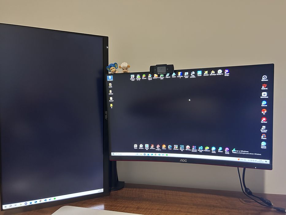 Asus VA27EHF Monitor && AOC 24G2WG3 Monitor64550345385217120