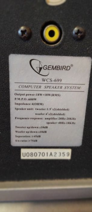 Музыкальные колонки для компьютера