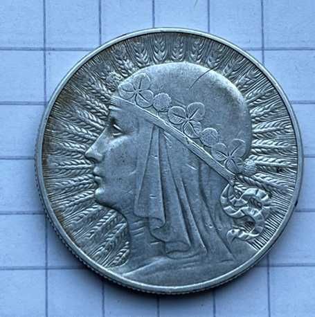 Продам 10 злотых 1933 год ! серебро оригинал