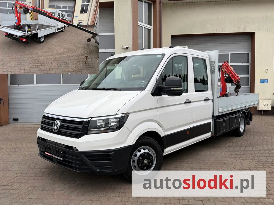 Volkswagen Crafter Bliźniaki Doka Brygadówka HDS  FV 23% Gwarancja
