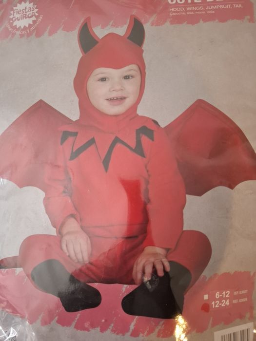 Fato de carnaval "diabinho"