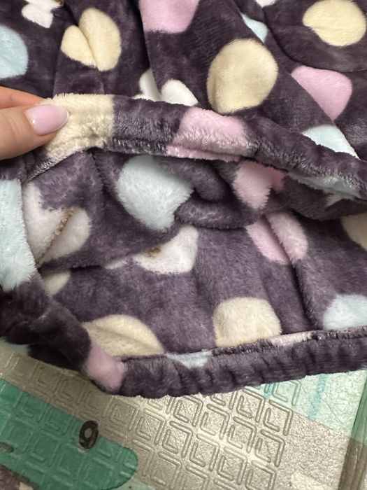 Махрова піжама туніка і високі тапочки, домашний махровий набор