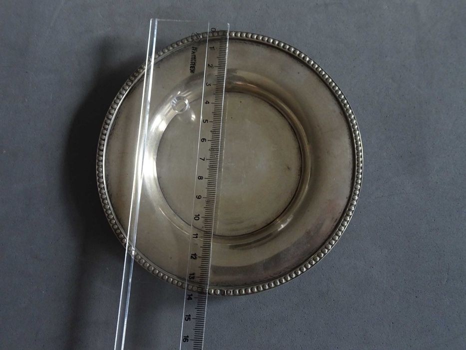 Antiga salva de prata 90gr