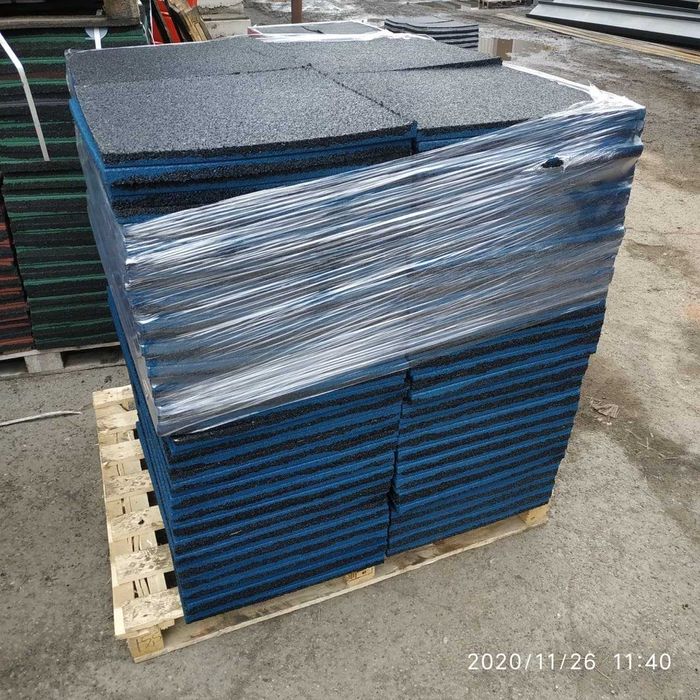 Гумова плитка 500х500х 30мм