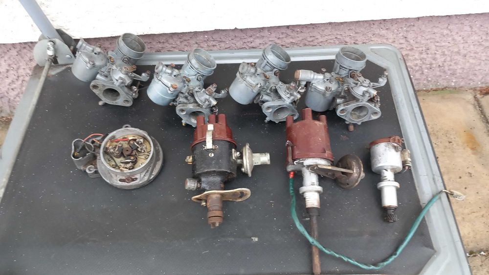 Dzik motopompa gaźnik IKOV kompletny  oryginał syrena