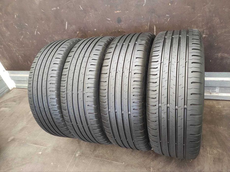 Continental Eco Contact 6 205/55r17 4шт, 19-21год, 5-5,4мм, ЛЕТО. Привезены из Германии