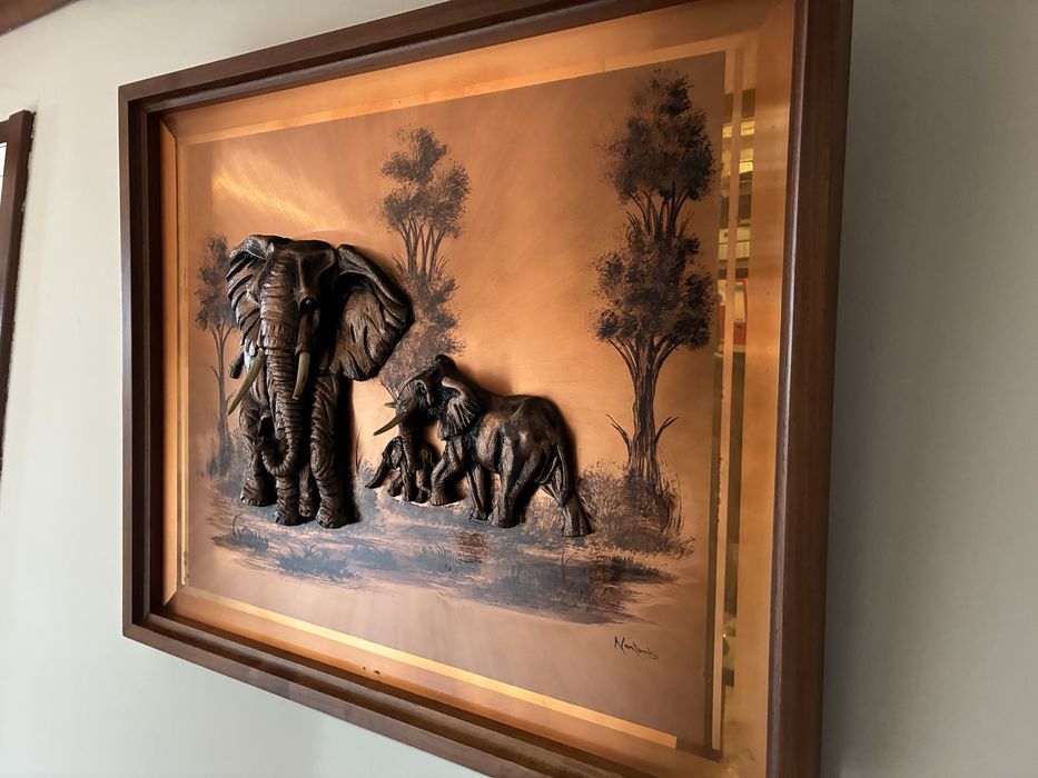 Quadro animais africanos