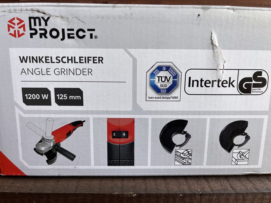 Szlifierka kątowa 1200W/125