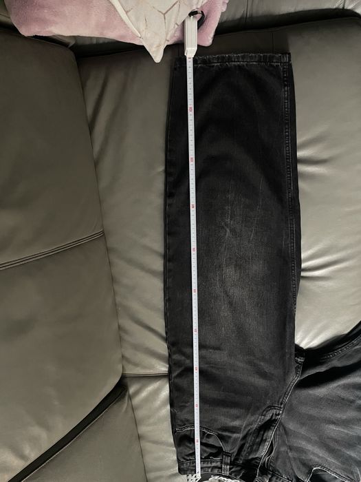 2 szt czarnych męskich spodni jeansy skatepull&bear SWD r. M 38 skater