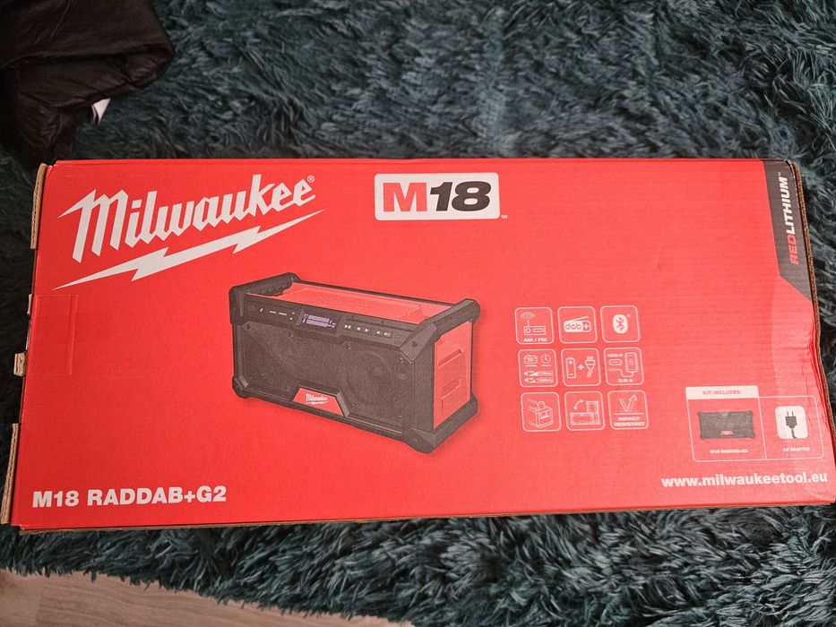 Radio + akumulator + ładowarka