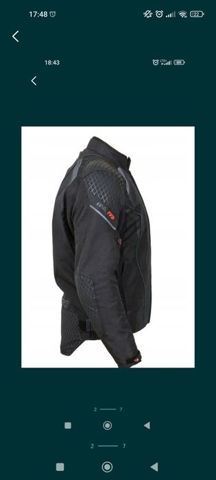 Rozmiar XS Kurtka kross jak nowa, OZONE, EDGE EVO BLACK