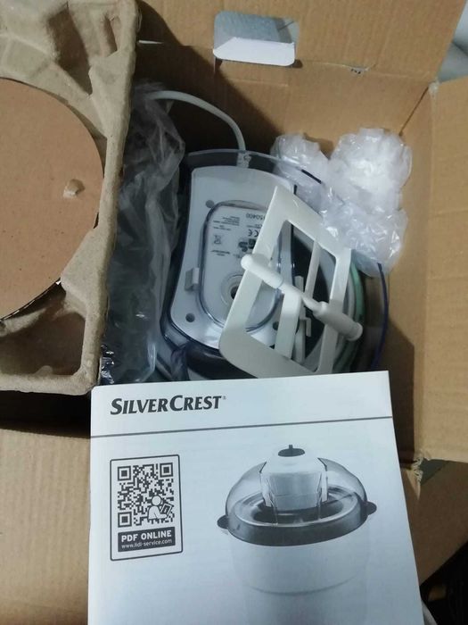 Máquina de Gelados Silvercrest