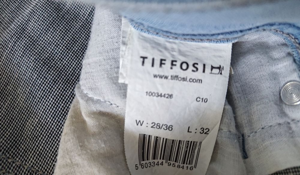 Calça ganga Tiffosi super Slim fit