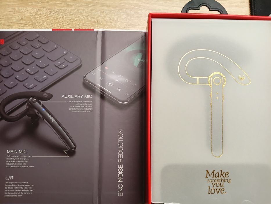 Нова Bluetooth гарнітура Hoco S19 Business Wireless Headset