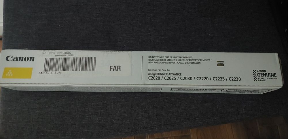 Toner Canon Compatível CEXV34 Amarelo