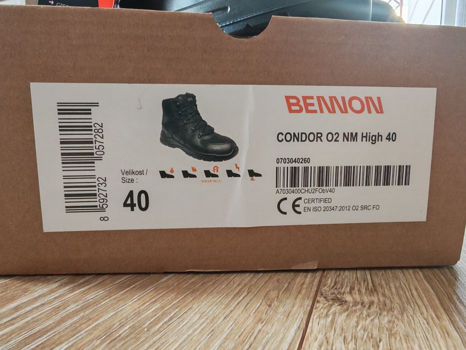 Buty Bennon CONDOR O2 High rozm. 40