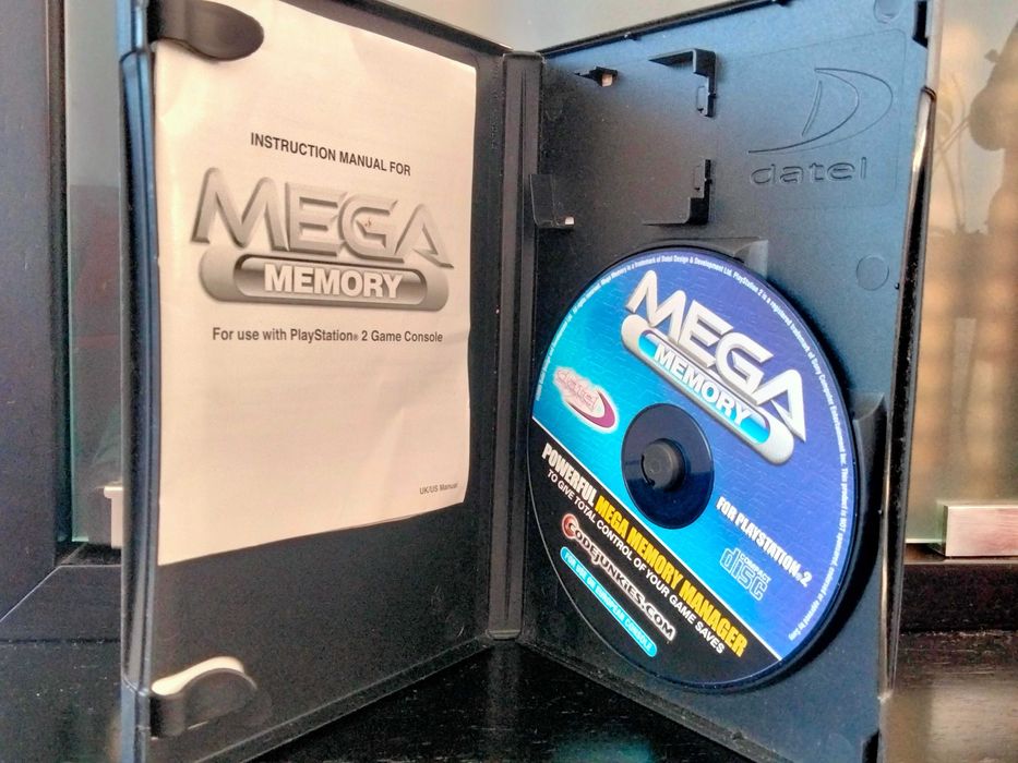 Mega Memory Manager PS2 – CD e Manual Original