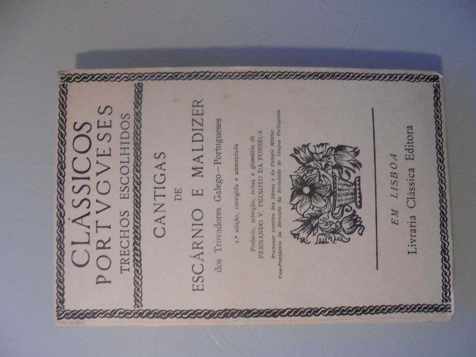 Fonseca (Fernando Peixoto);Cantigas de Escárnio e Maldizer