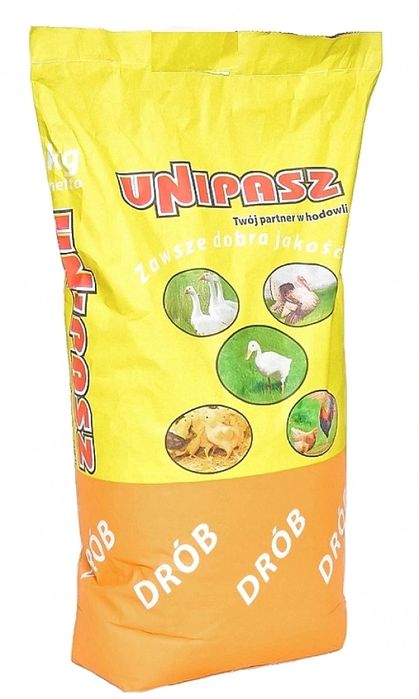 Pasza karma dla brojlerów od 1 tyg. kruszonka DKA-S 20kg UNIPASZ