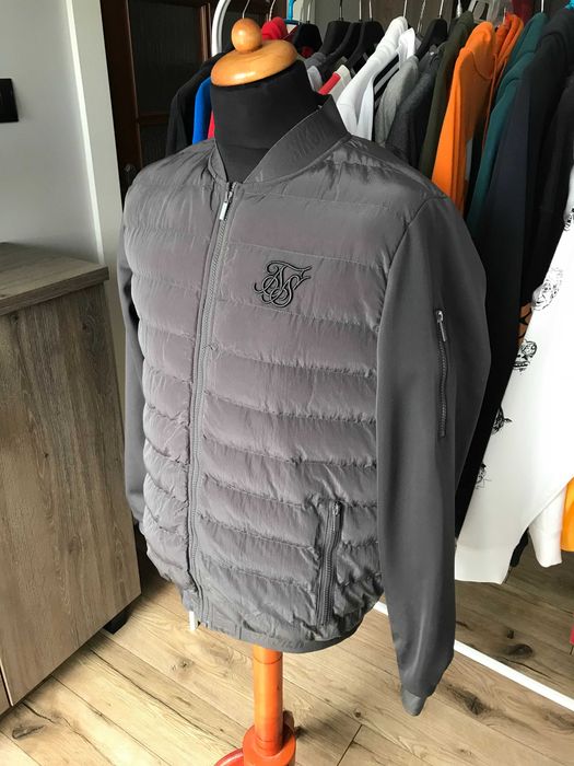 Kurtka puchowa zimowa SikSilk Storm Bubble Jacket rozm. L