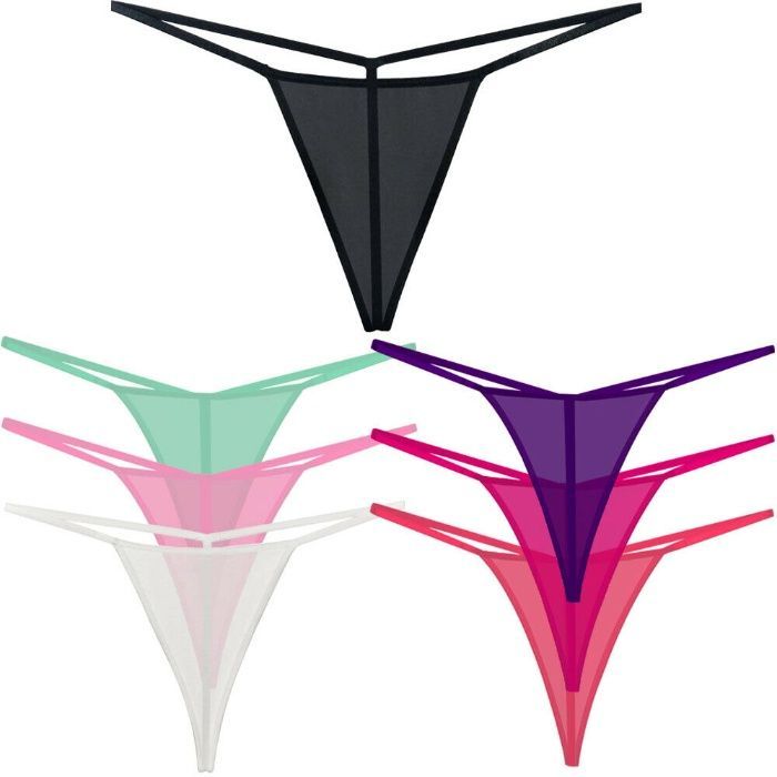 Micro Tanga - transparente e Sexy