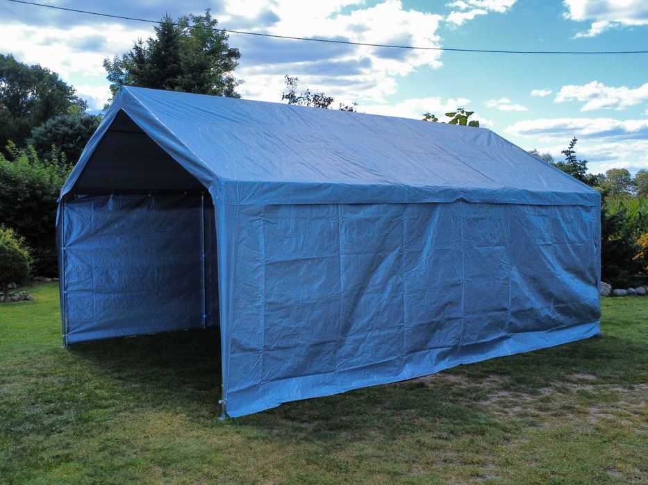 Namiot garażowy magazynowy imprezowy 3x6, 4x6, 4x8