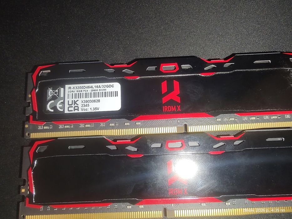 Оперативна пам'ять GOODRAM IRIDIUM X 2x16GB DDR4-3200