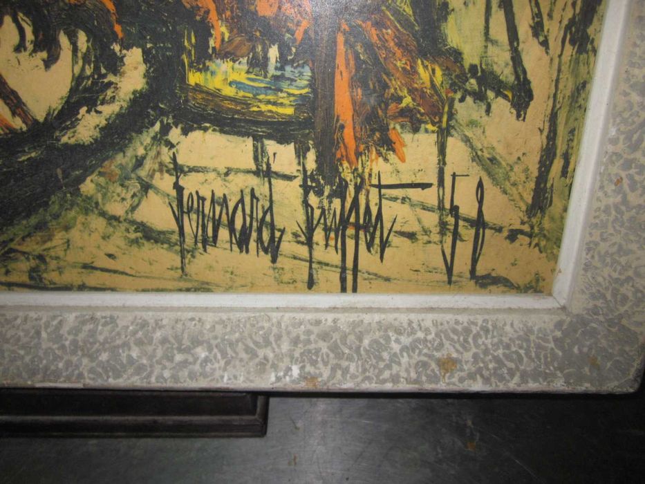 “Still Life: The Lobster” Wooden Print Bernard Buffet