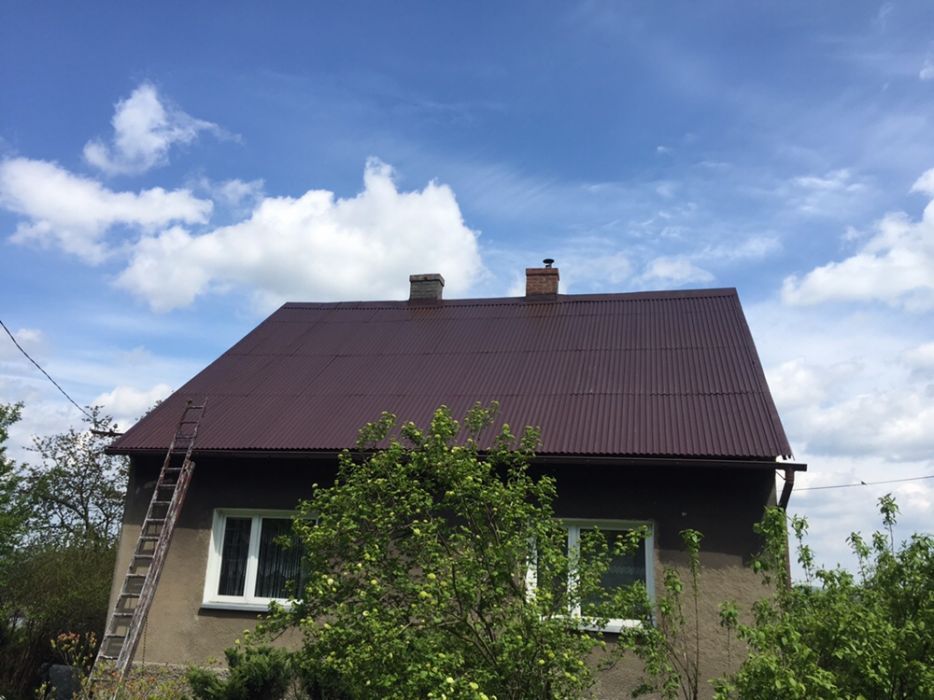 Malowanie dachów, Malowanie dachu, Malowanie dachówki.