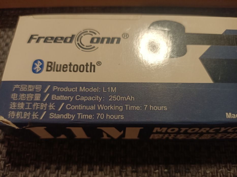 Intercom L1M bezprzewodowy motocykl zestaw słuchawkowy Bluetooth