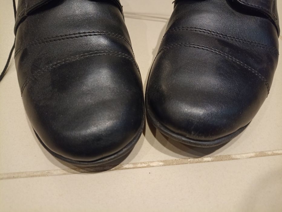 Czarne eleganckie wizytowe buty chłopięce rozm.31 jasełka, wesele