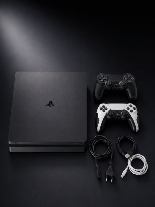 Playstation 4 com 2 comandos + Fifa 22