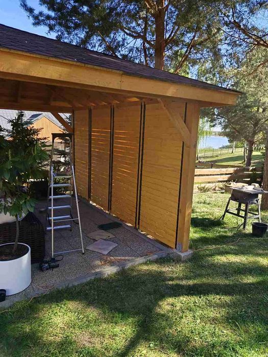 Ruchome deseczki shutters żaluzje ogrodowe