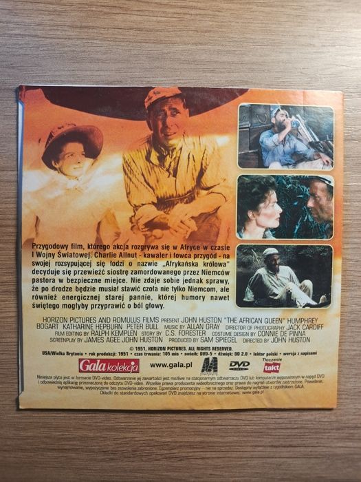 Afrykańska królowa | Bogart | Hepburn | DVD