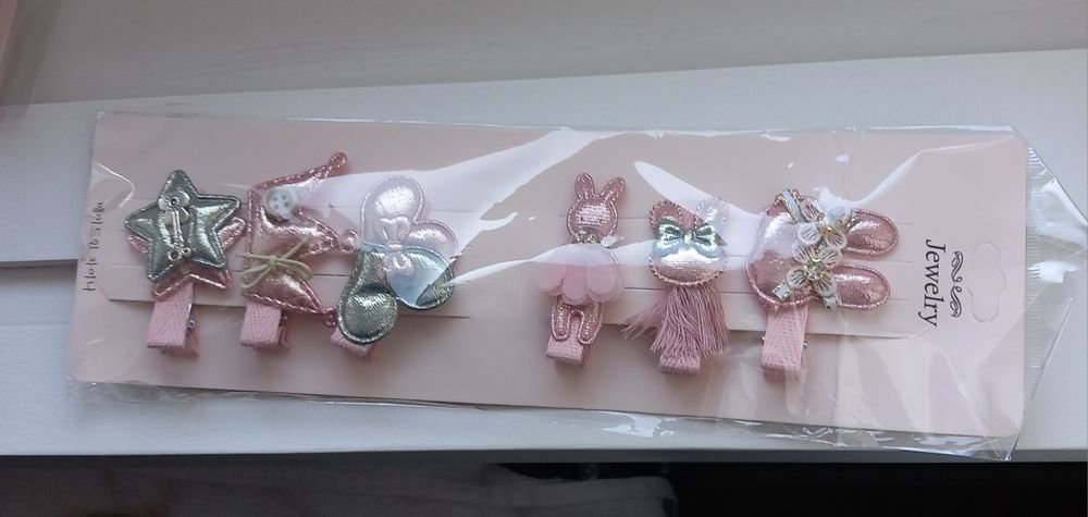 Ganchos do cabelo forrados