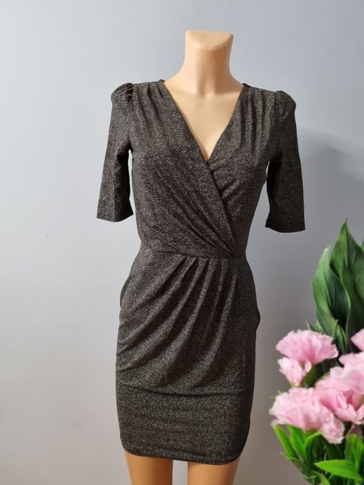 Połyskująca elegancka sukienka damska • Święta  • impreza • Oasis