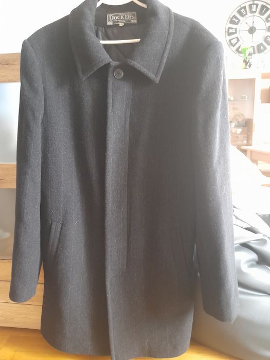 Cieply płaszcz męski