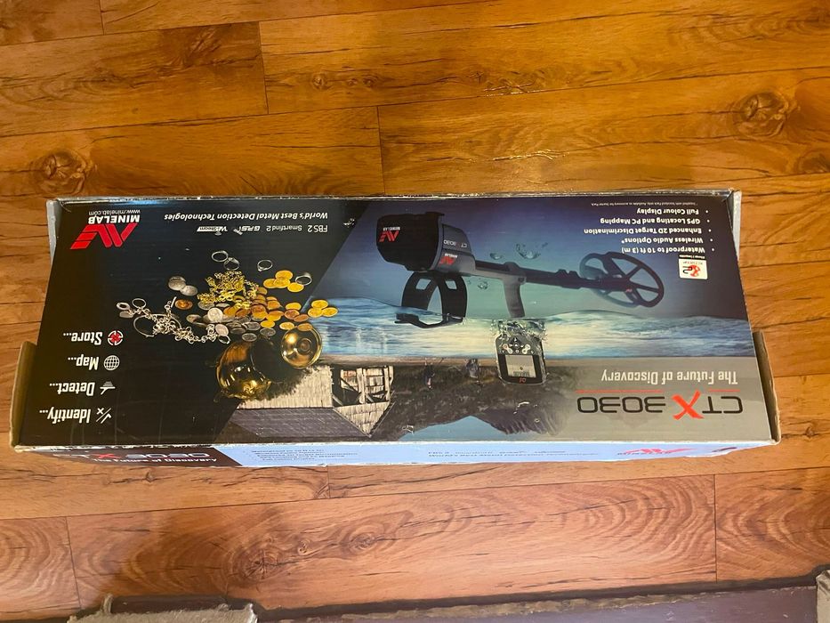 Minelab CTX 3030 – pierwszy właściciel, komplet, mało używany