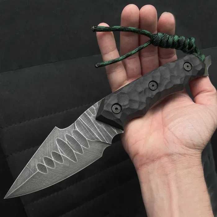 Ніж KN38/1 Gorillas BBQ туристичний Подарочный нож с узором