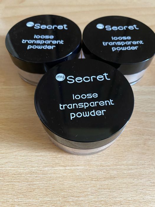 Puder sypki matujący My Secret - 3 sztuki