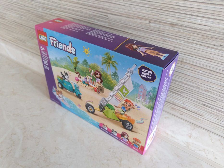 NOWE Klocki 42641 LEGO Friends Przygoda z Surfującymi Psami i Skuterem