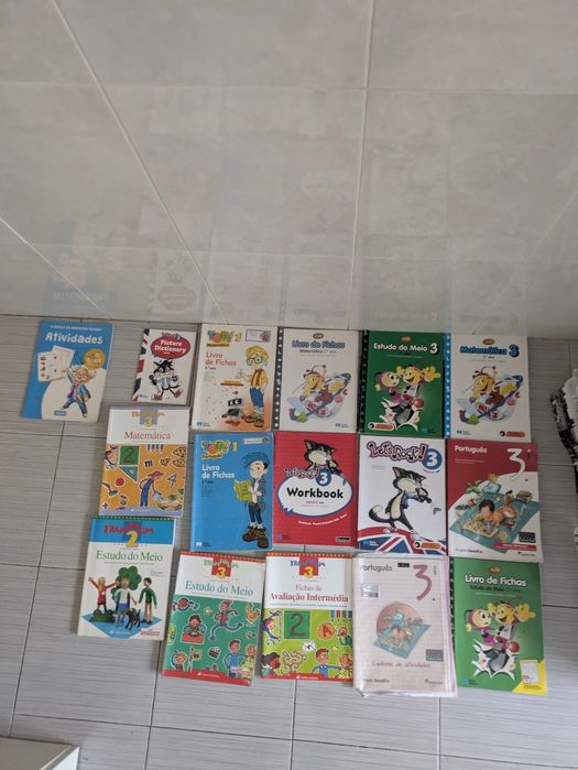 Livros 1 e 3 ano