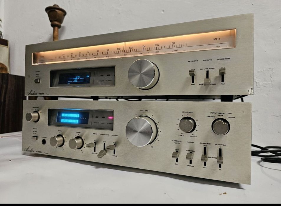 Wzmacniacz/ tuner Audion A500 / T500, Japan