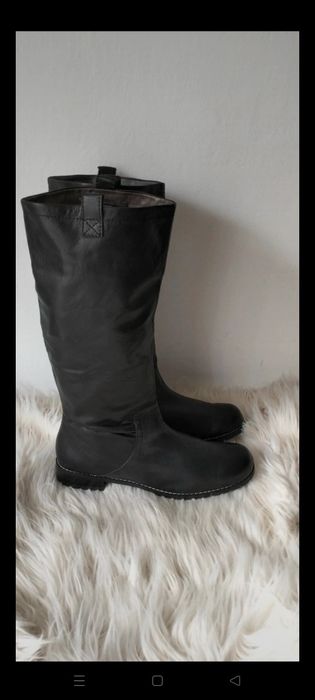 Kozaki skórzane Bufallo w rozmiarze 39 /25,5cm