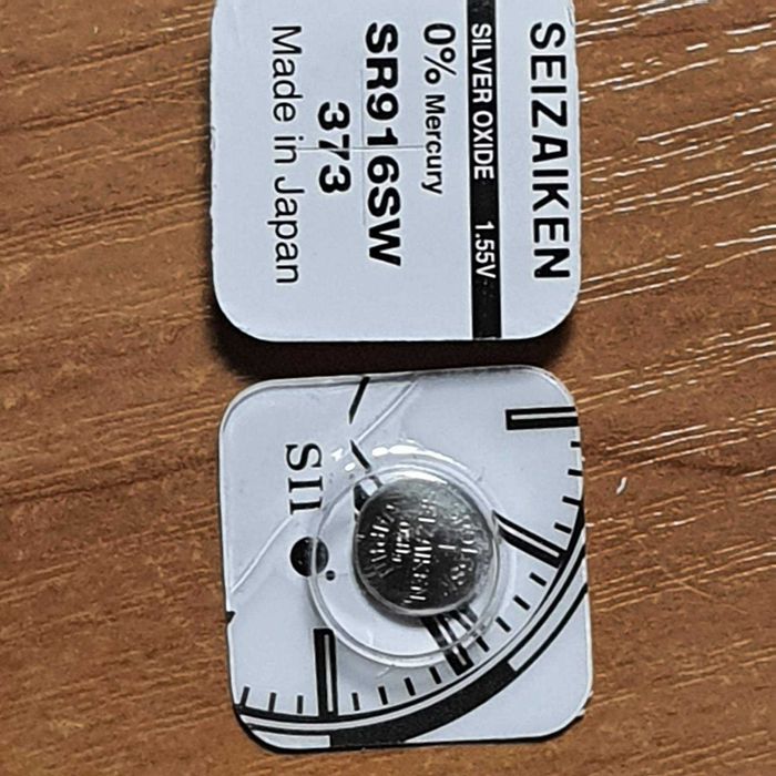 Батарейка для часов 315 SR716SW 317 SR516SW 321 SR616SW 373 SR916SW